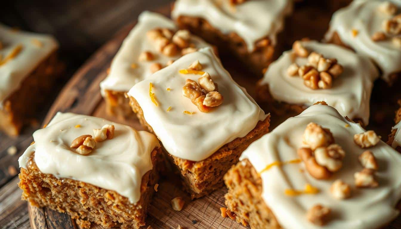 Carrot Cake Bars with Cream Cheese Frosting