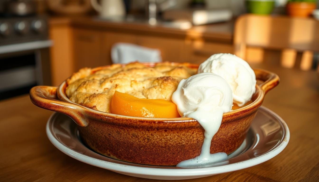 peach cobbler recipe with cake mix