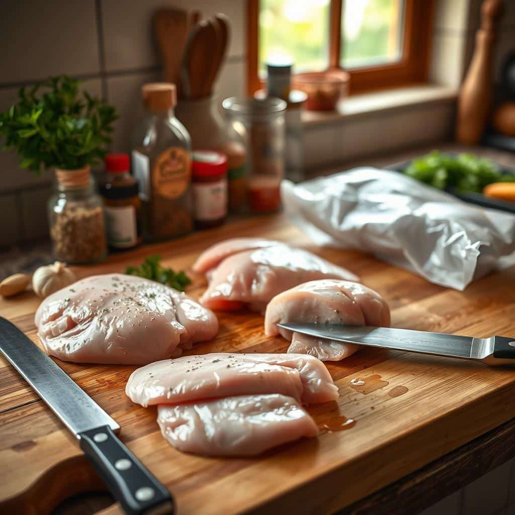 Chicken Preparation for Wraps Chicken Preparation for Wraps