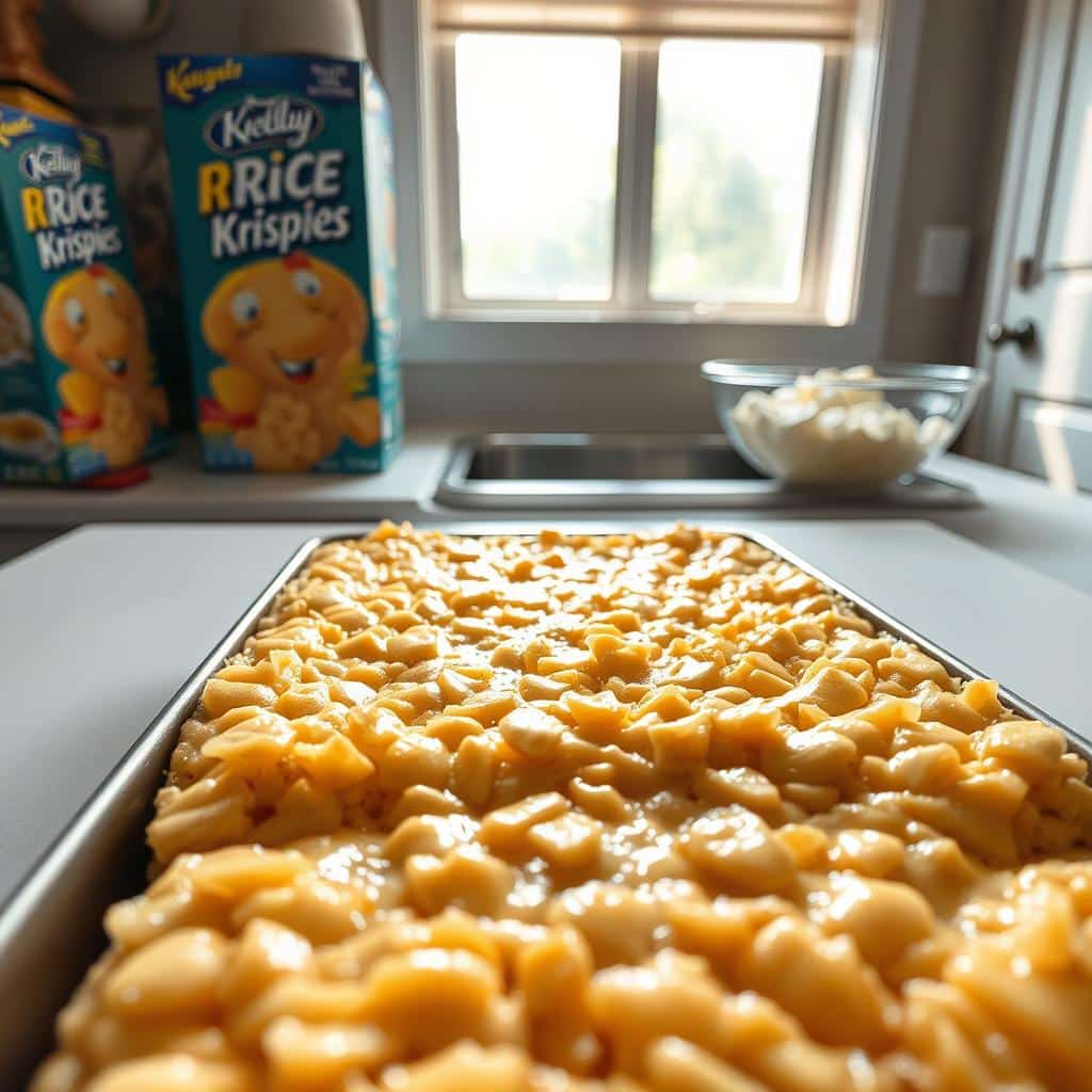 Gooey Rice Krispie Bars Preparation Gooey Rice Krispie Bars Preparation