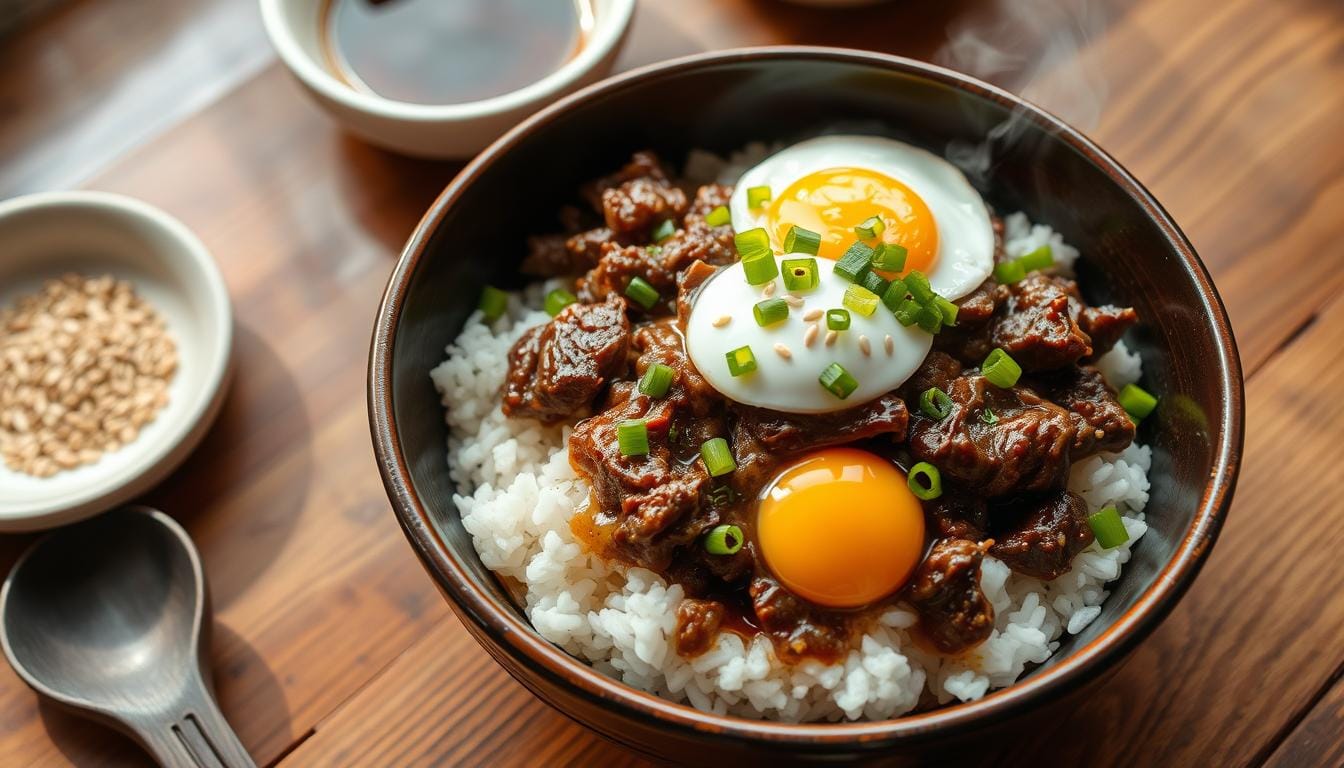 Korean Ground Beef Bowl