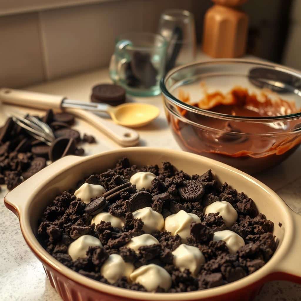 Oreo Dump Cake Baking Instructions Oreo Dump Cake Baking Instructions