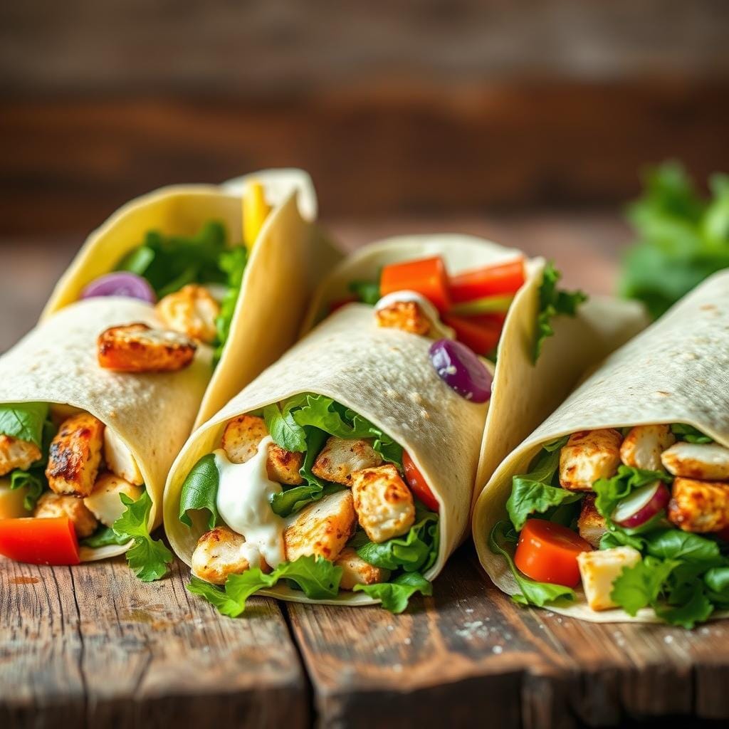 Protein-Packed Healthy Lunchbox Wraps