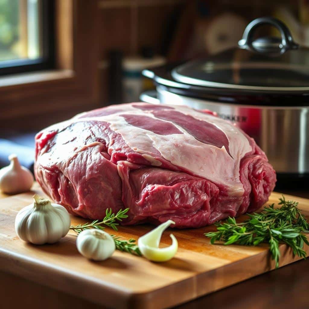 Slow Cooker Chuck Roast Preparation Slow Cooker Chuck Roast Preparation