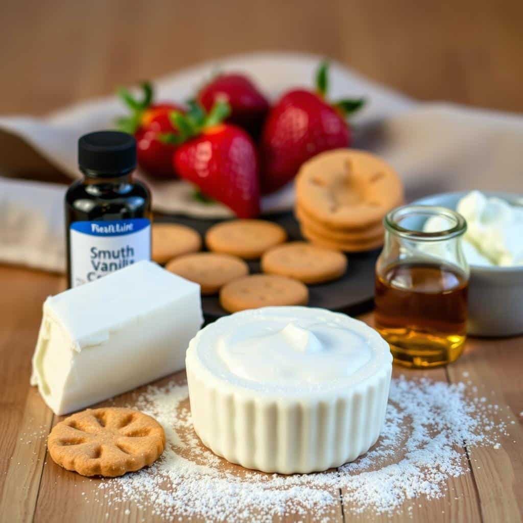 Mini Cheesecake Ingredients Mini Cheesecake Ingredients