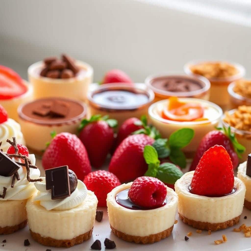 Mini Cheesecake Variations Mini Cheesecake Variations