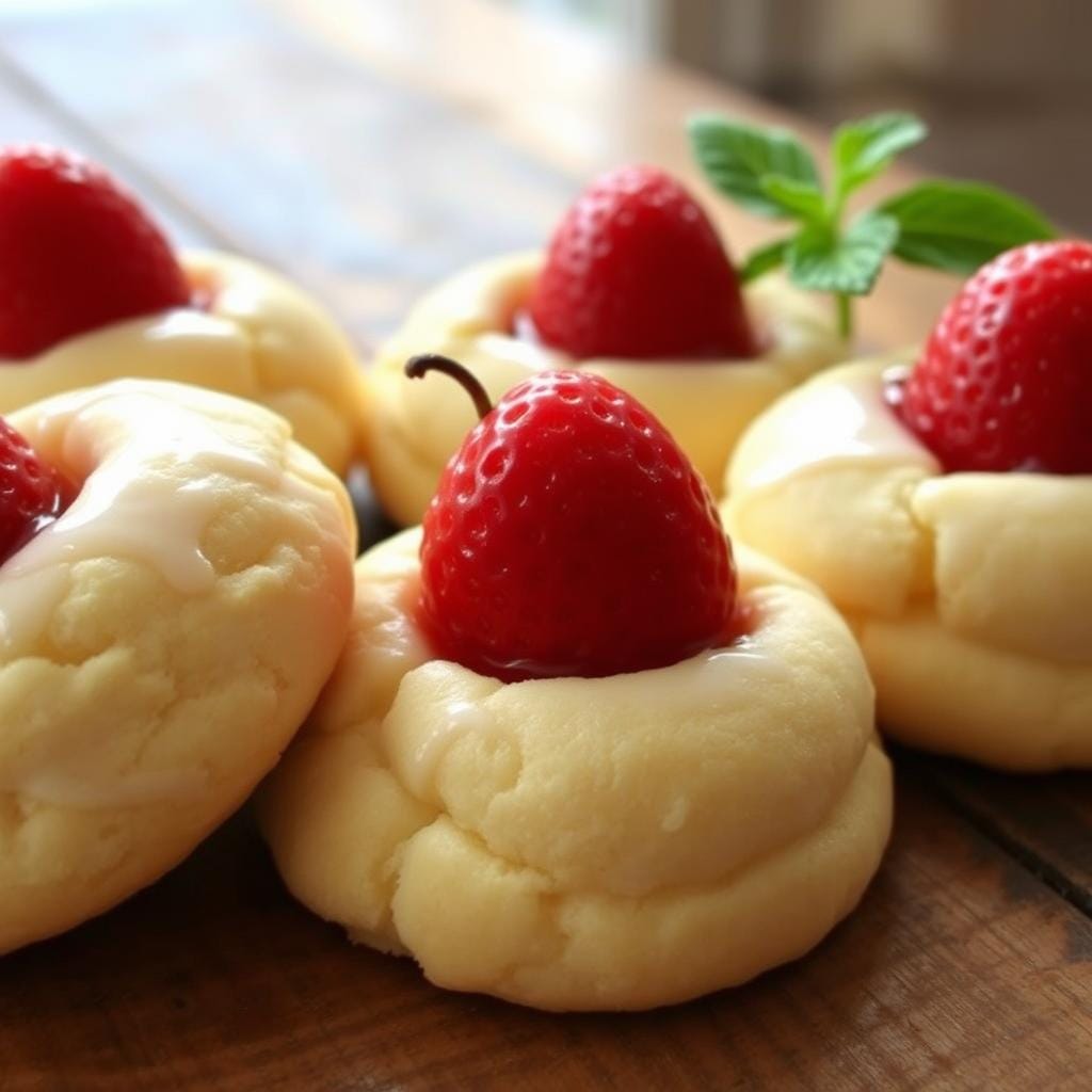 Strawberry Shortcake Cookies