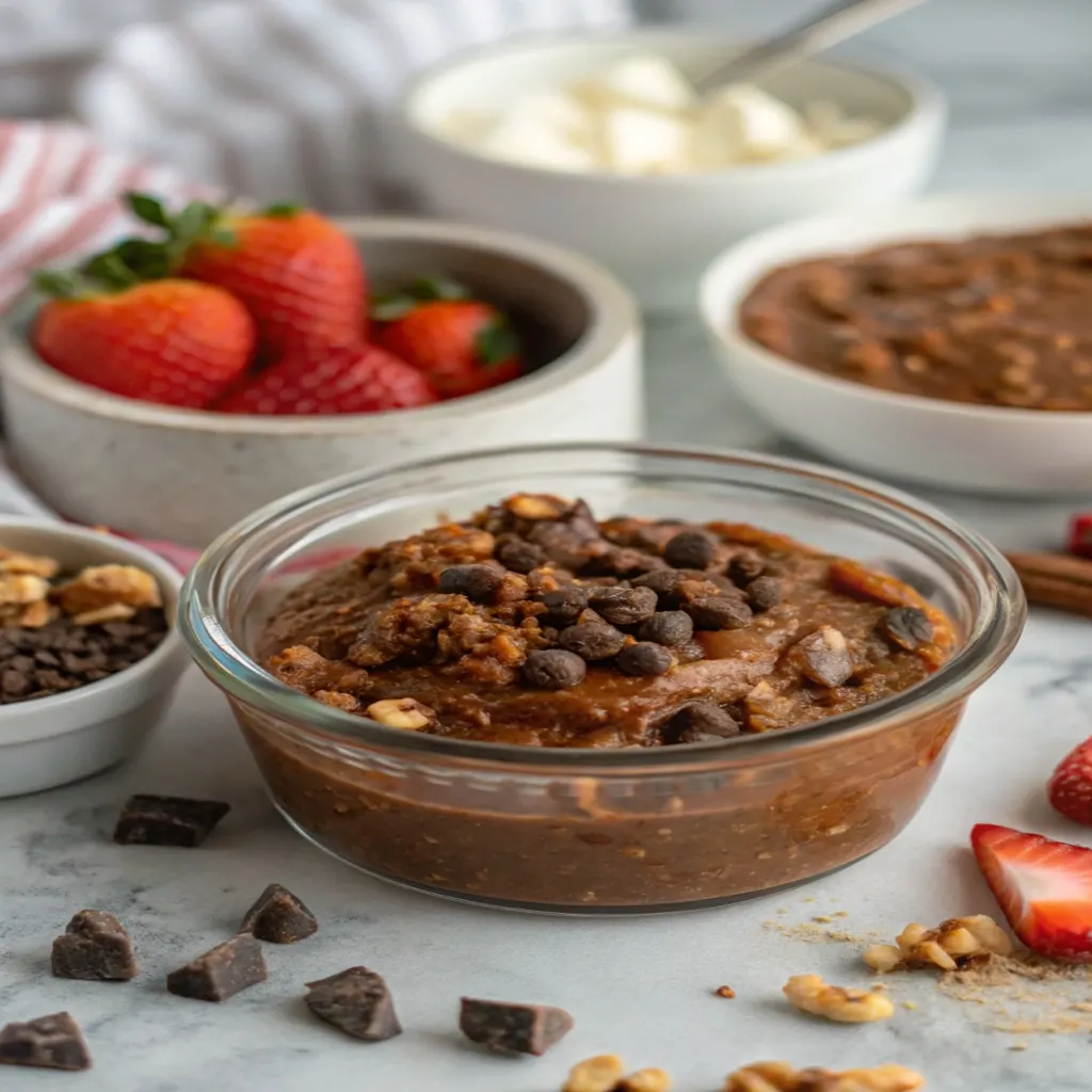 Brownie Batter Overnight Oats